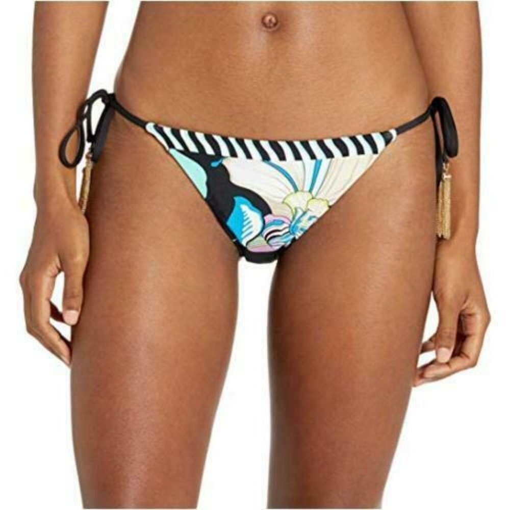 Trina Turk Women's Side Tie Hipster Bikini Mult